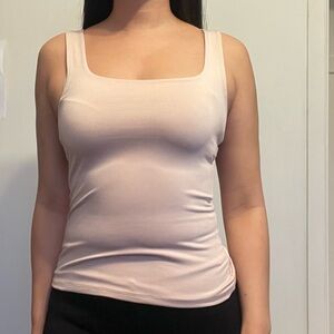 ✨ 💗👚 Reitmans Essentials Light Pink Tank Top – Size Medium 💗👚✨